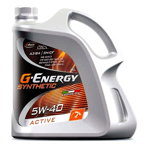 G-Energy Synthetic Active 5w40 4л